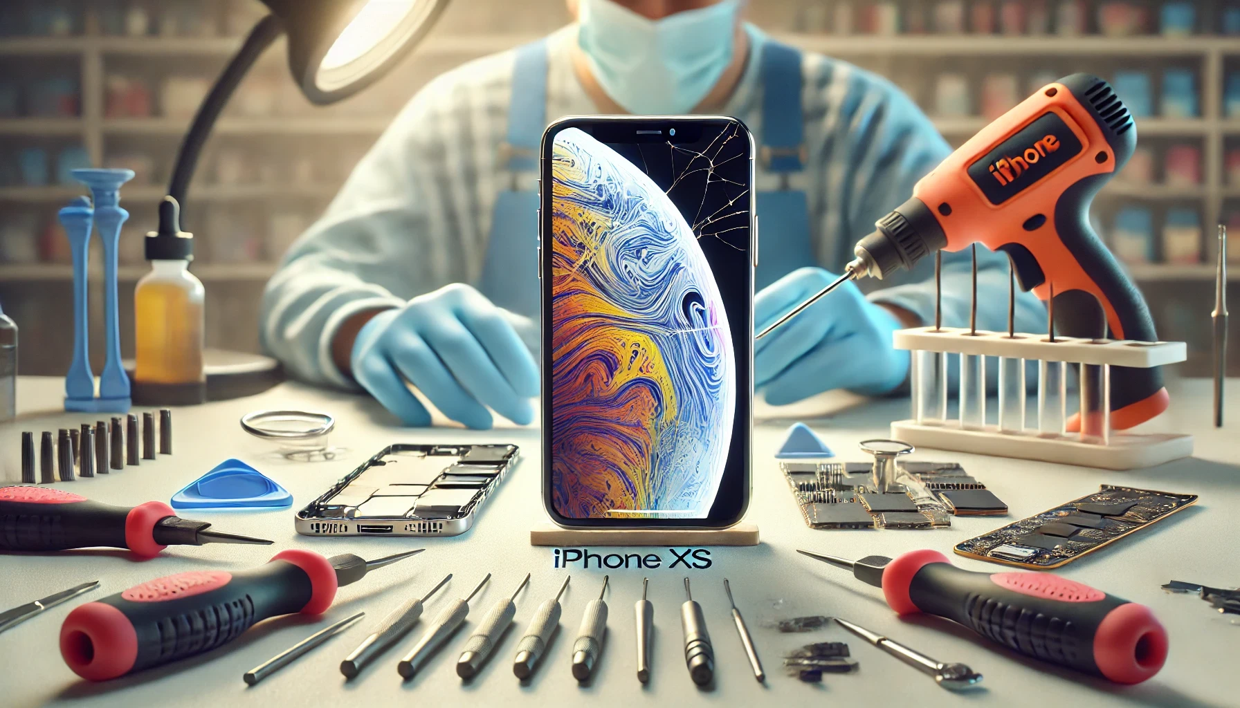How We Bring Your iPhone XS Back to Life: Cracked Screen Repair