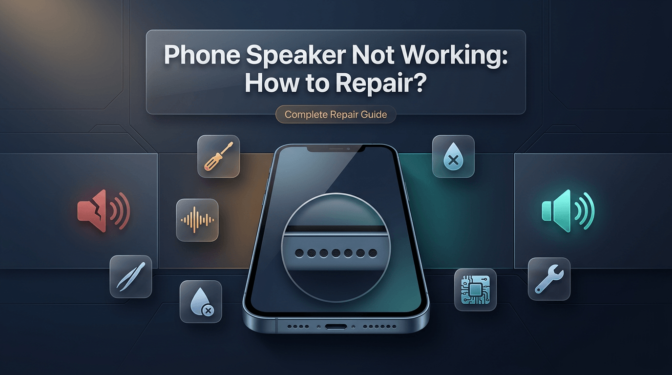 Phone Speaker Not Working: How to Repair?