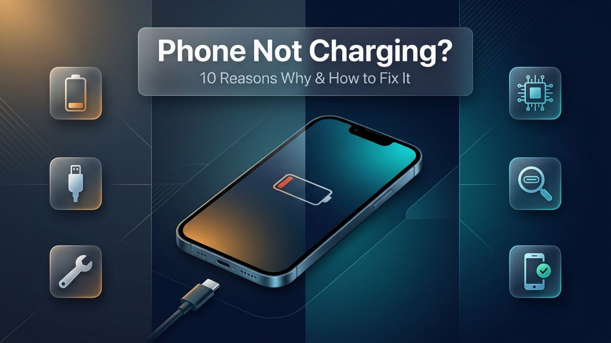 Phone Not Charging? Here Are 10 Reasons Why