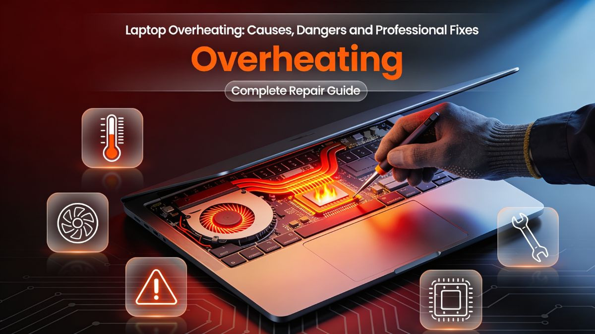 Laptop Overheating: Causes, Dangers and Professional Fixes